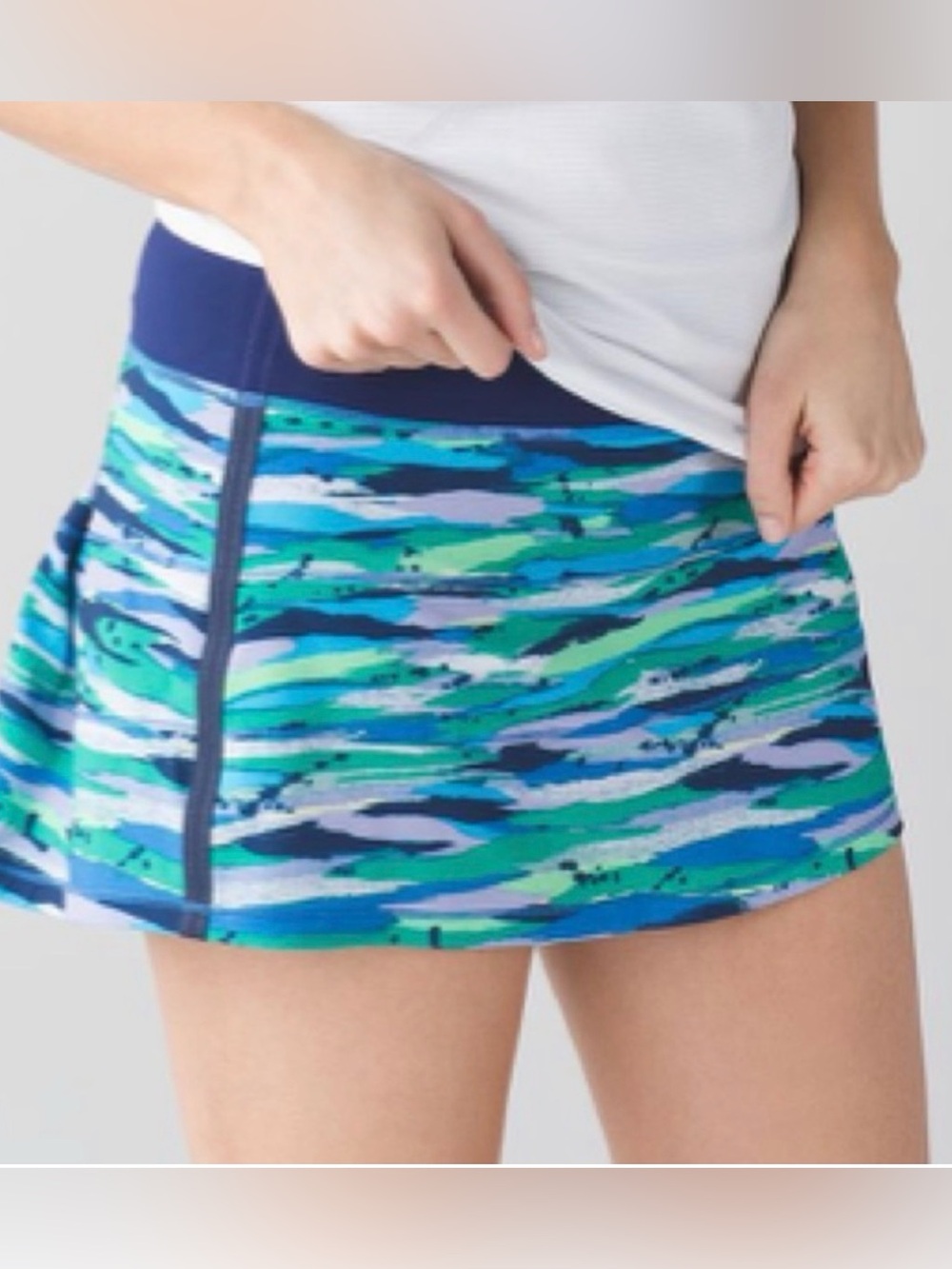 ▪️Lululemon▪️Pace Rival Skirt seven wonders multi sz 8